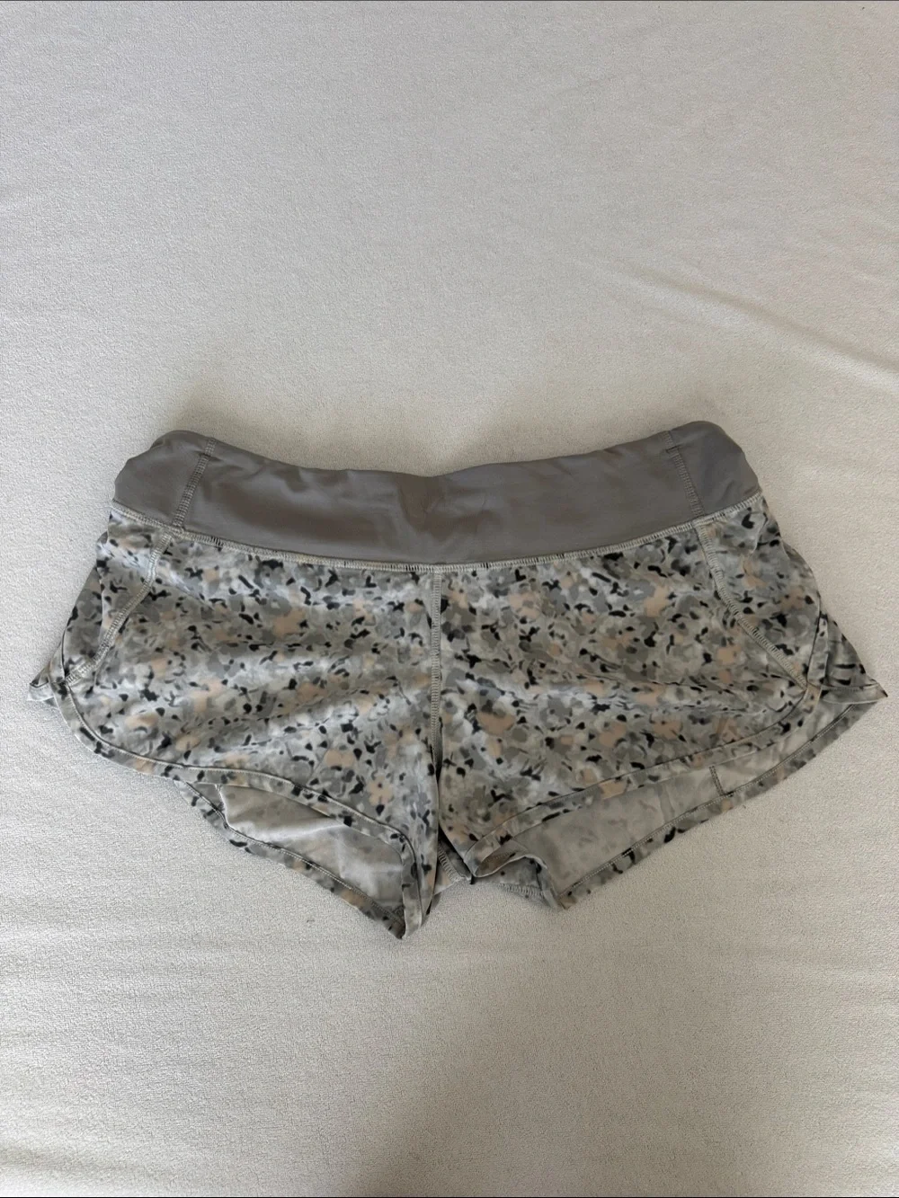 Lululemon Gray Running Shorts
